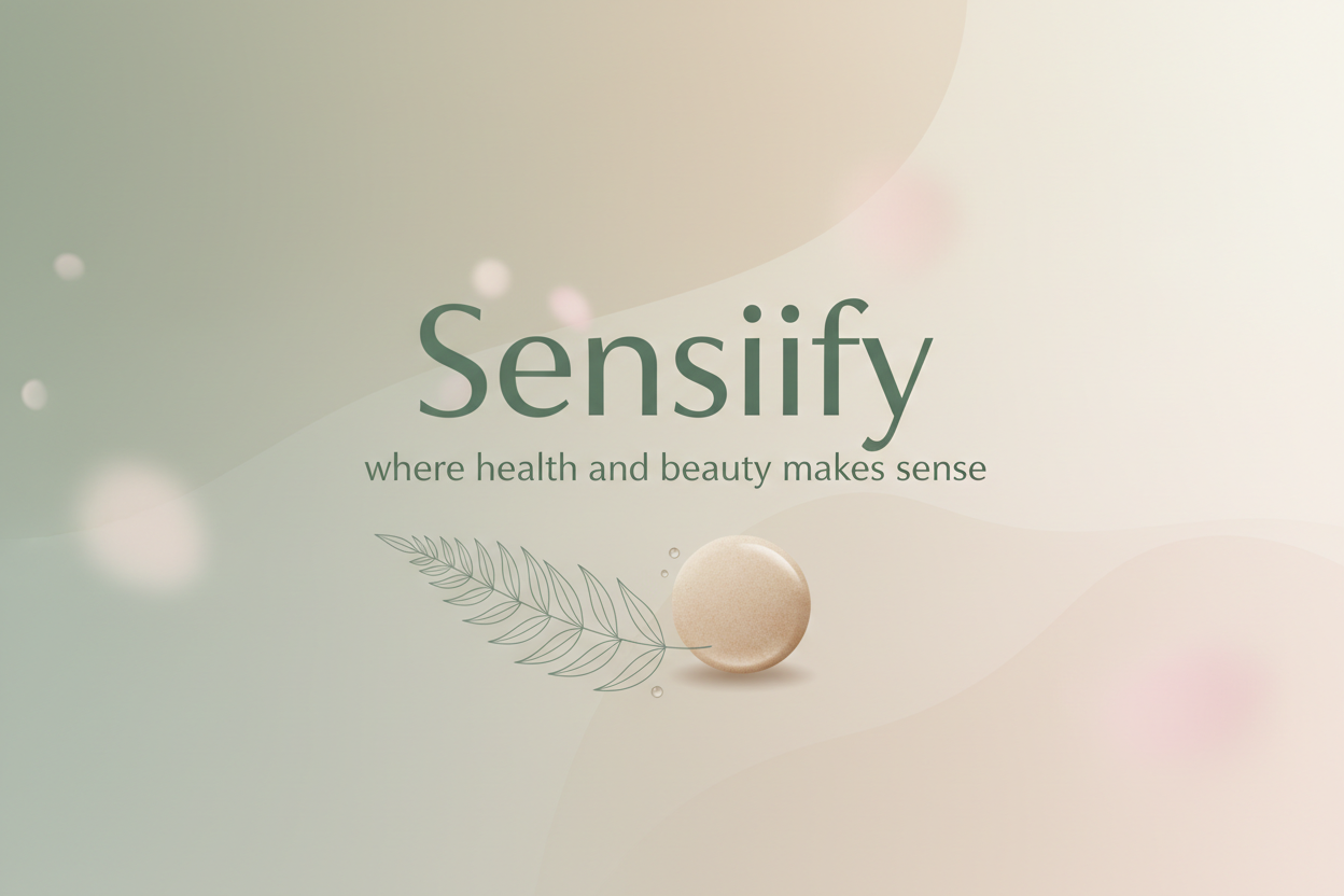 Sensiify slogan banner